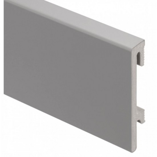 Grīdlīstes BRAVO 80 grey