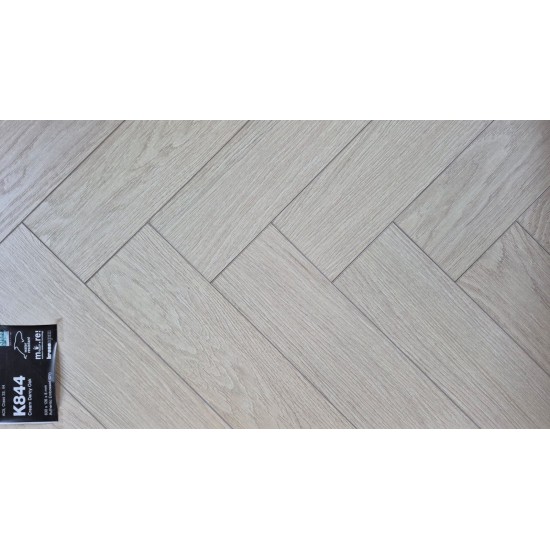 Herringbone K844  Cream Darcy oak