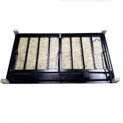 Grīdas tērauda tehniskā (revīzijas) lūka izmērs 80 cm x 160 cm "H"