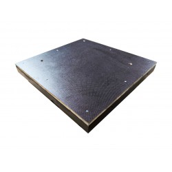 Tērauda grīdas lūka 400mm x 400mm  bez eņģēm ar noņemamam durvīm ar divām durvju slēdzeņiem