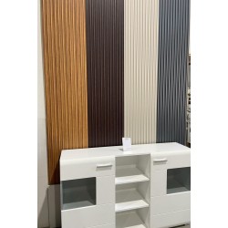 3D MDF sienu paneļis 107 mat teak