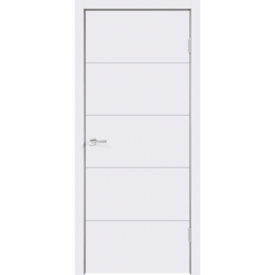 Emaljētas durvis  HORIZONT balts pilnas