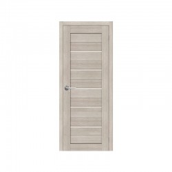 Durvis ar karbu  PVC SEMPRA 01 kapucino