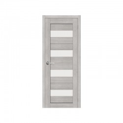 Durvis ar karbu  PVC SEMPRA 02 grey sonoma