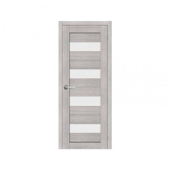 Durvis ar karbu  PVC SEMPRA 02 grey sonoma