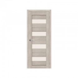 Durvis ar karbu  PVC SEMPRA 02 kapucino