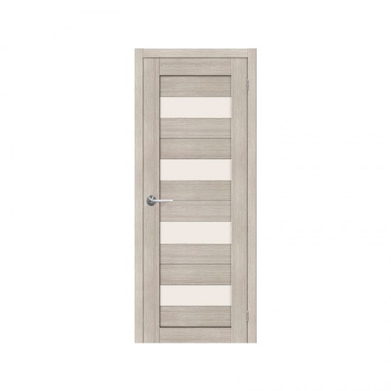 Durvis ar karbu  PVC SEMPRA 02 kapucino