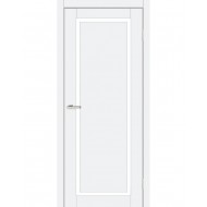 Durvis ASTRID ar stiklu  balts