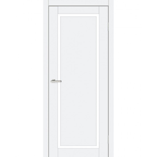 Durvis ASTRID ar stiklu  balts