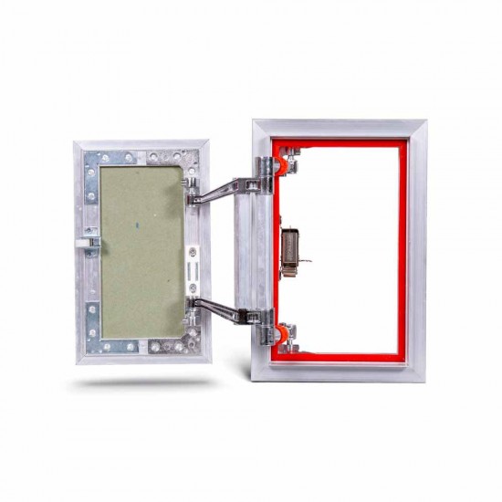 Alumīnija revīzijas lūka 200mm x 300mm keramisko flīžu pārklājumam