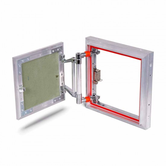 Alumīnija revīzijas lūka 400mm x 400mm keramisko flīžu pārklājumam