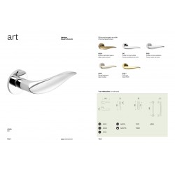 Durvju rokturis ART OC FINE