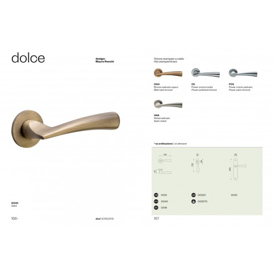 Durvju rokturis Dolce FINE