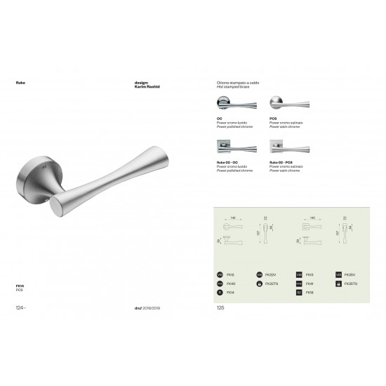 Durvju rokturis FLUKE  FINE