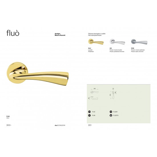 Durvju rokturis Flou