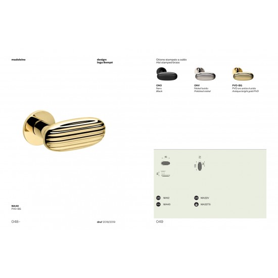 Durvju rokturis Madeleine ONO