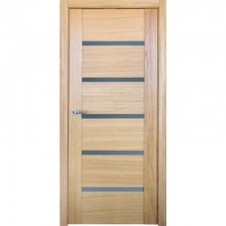 Durvis ar karbu   VILA 14 krāsa Ozols (stiklotā vērtne)