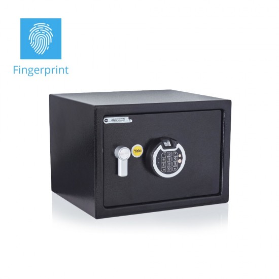 Mēbeļu seifs YALE FINGERPRINT, ar elektronisku slēdzeni (augstums: 25 cm, platums: 35 cm)
