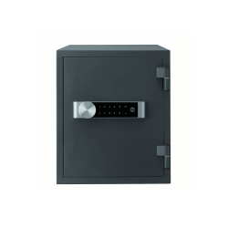Mēbeļu, paaugstinātas drošības ugunsdrošs seifs YALE, ar elektrisku slēdzeni (augstums: 41.2 cm, platums: 35,2 cm)