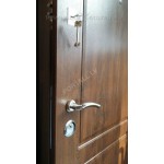  ABWEHR Metāla durvis ar apdares MDF Monami (AP1) 860 / 960x2050 (Tumšais Ozols)